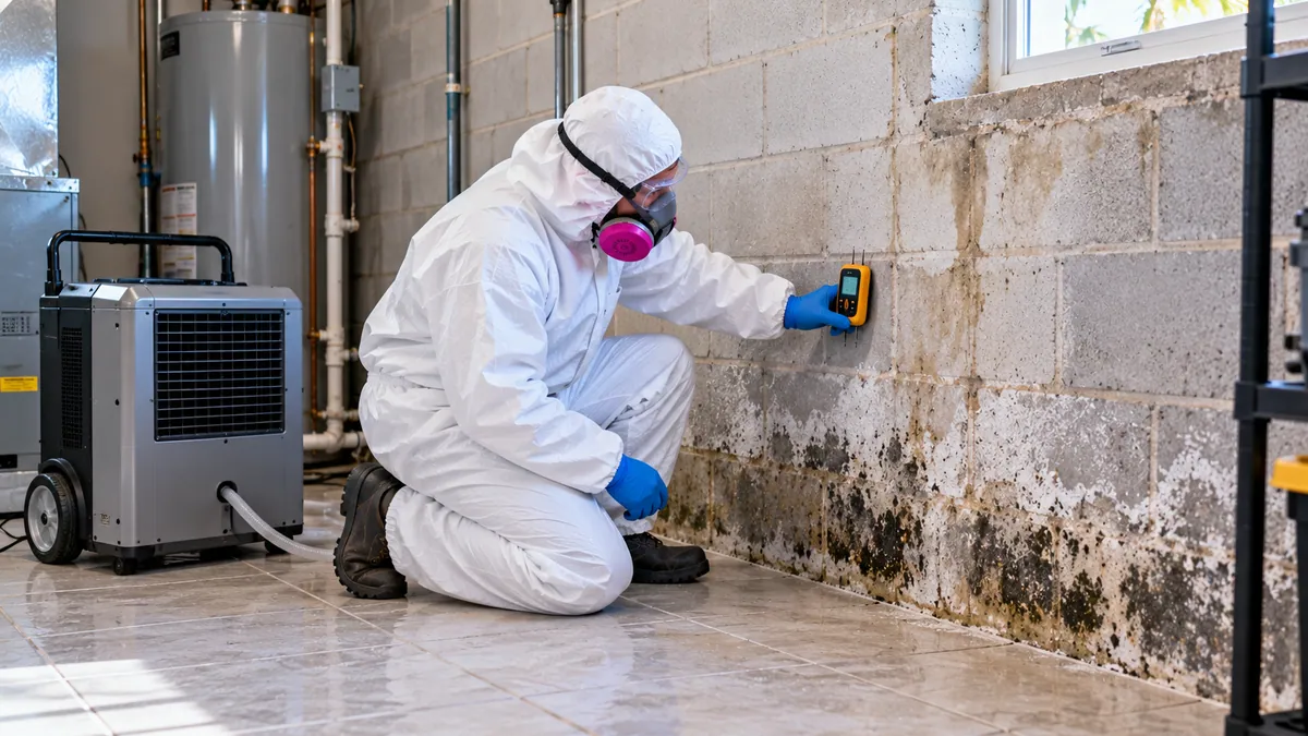 Basement Mold Removal in Delray Beach