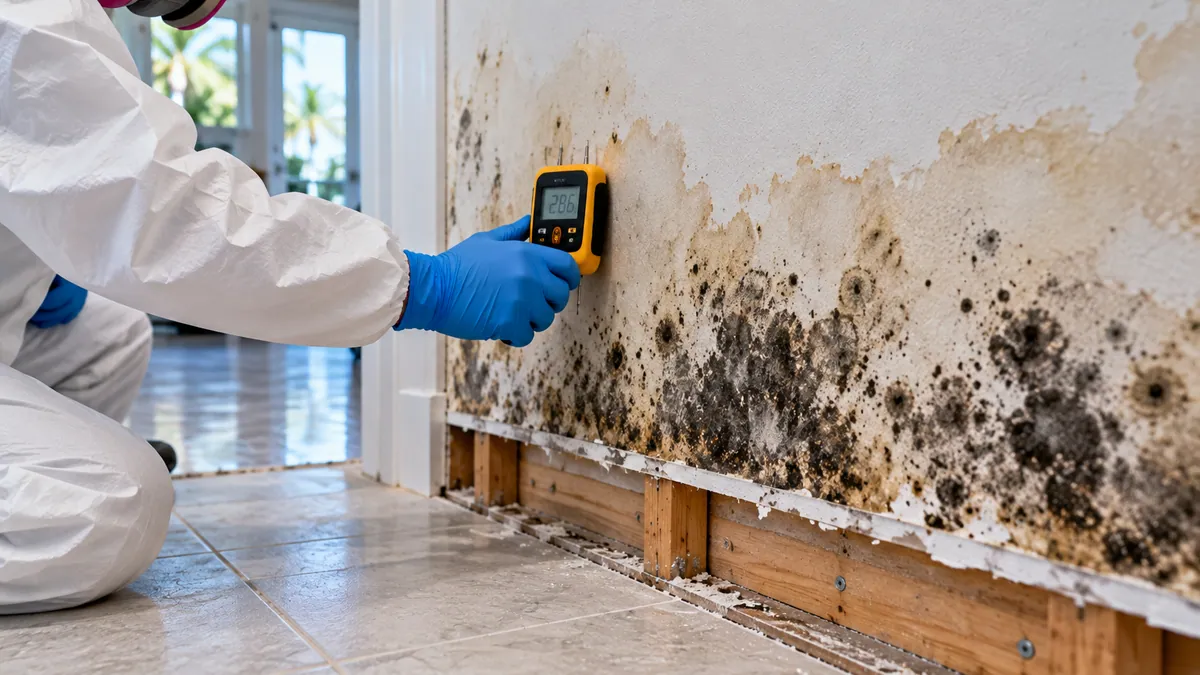 Black Mold Removal in Delray Beach