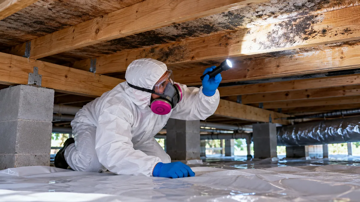 Crawl Space Mold Removal in Delray Beach